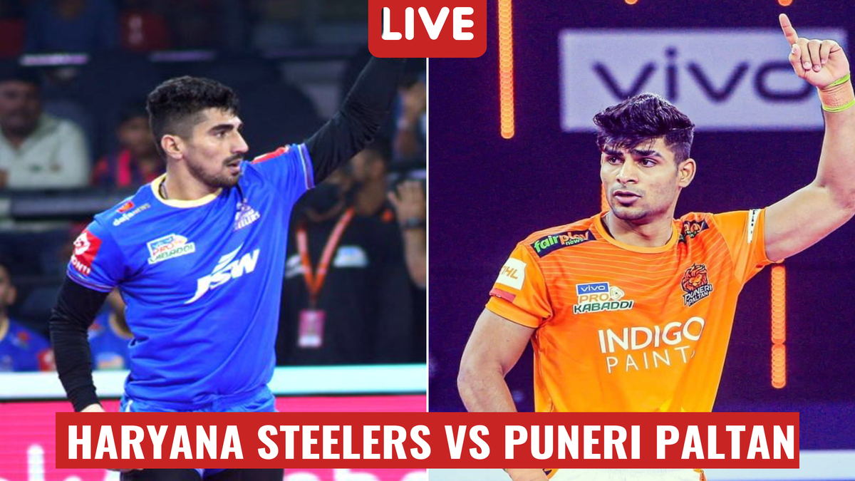 Haryana Steelers 27-27 Puneri Paltan Highlights, Pro Kabaddi 2022 ...